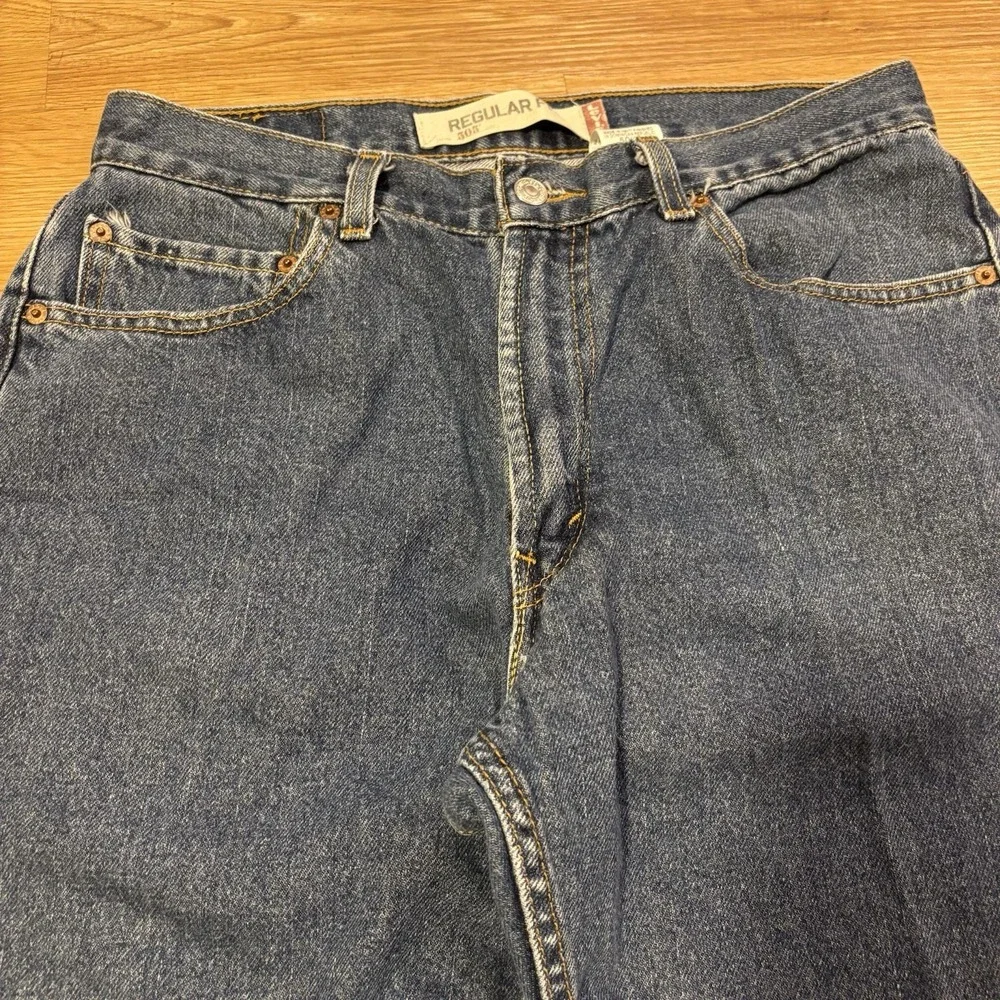 Vintage Levi's 505 Jeans 34x30 (Fits 32x30) Blue‎ Denim Medium Wash Relaxed Y2K